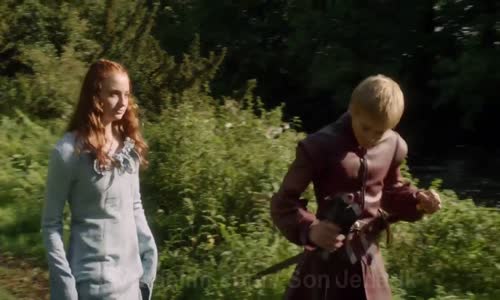 Game of Thrones 1x2 Arya Stark Ve Prince Joffrey Baratheon Nehir Kavgası