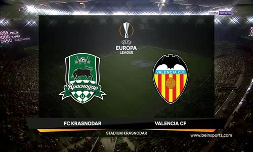 Krasnodar 1 - 1 Valencia Maç Özeti İzle