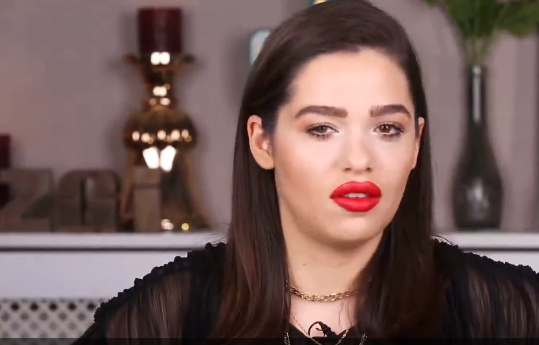 Ezgi Fındık Beauty Kırmızı Rujlu Makyaj