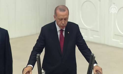 Cumhurbaşkanı Erdoğan Mecliste'ki Yemin Konuşması