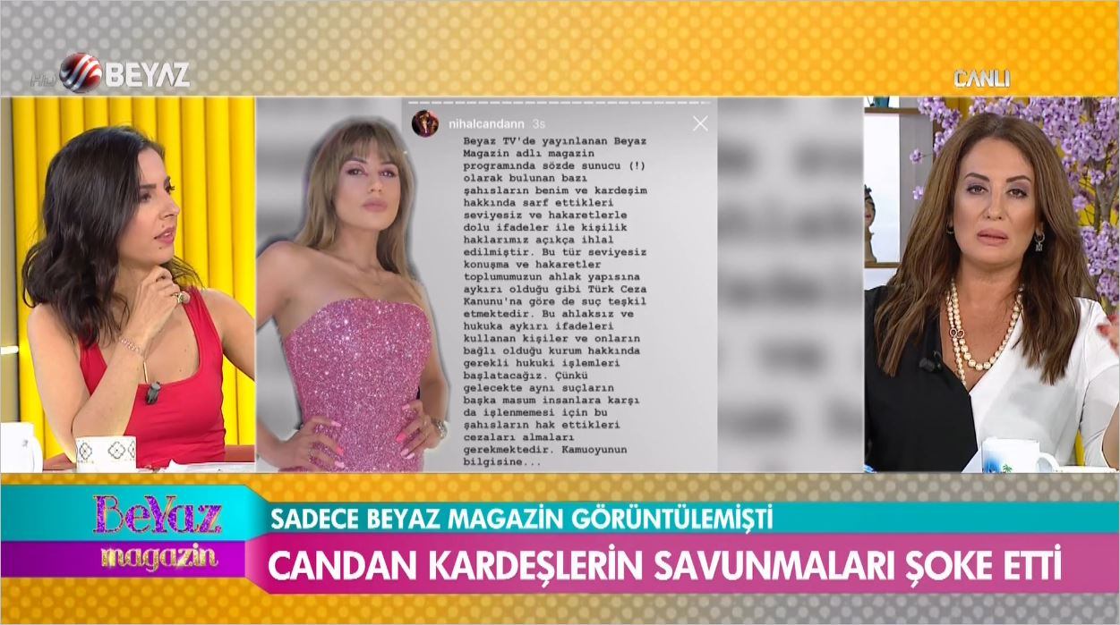 Bahar Ve Nihal Candan Kardeşler Rezalete Doymuyor