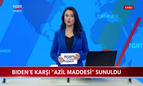 Biden'e Karşı -Azil Maddesi- Sunuldu