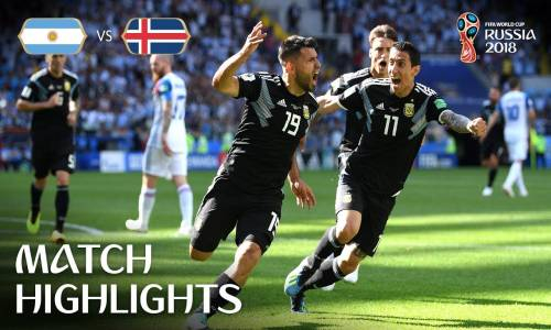 Arjantin 1 - 1 İzlanda - 2018 Dünya Kupası Maç Özeti
