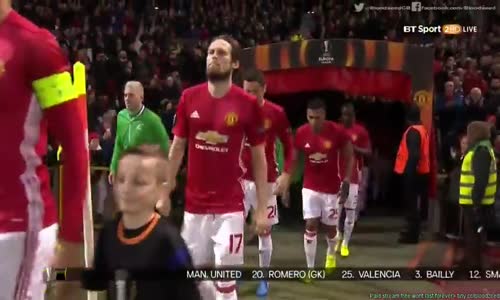 Manchester United 3-0 Saint Etienne (Maç Özeti - 16 Şubat 2017)