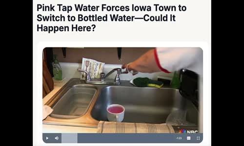 DONT DRINK THE PINK COOL-AID! POISONED PINK WATER BIO WEAPON APPEARING IN TOWNS ACROSS AMERICA!