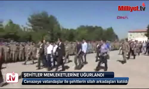 Son dakika  Şırnak Şehitleri Memleketlerine Uğurlandı