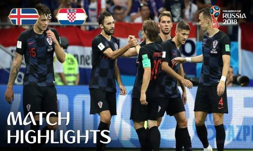 İzlanda 1 - 2 Hırvatistan - 2018 Dünya Kupası Maç Özeti
