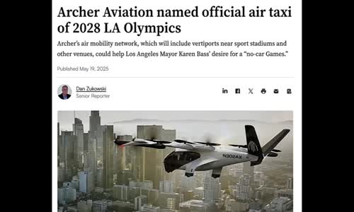 SMART CITY SABOTAGE! OLYMPICS ANNOUNCE THEY WILL BE CAR FREE AND USE AUTONOMOUS AIR TAXIS ONLY!