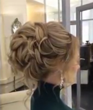 Çok Şık Dagınık Topuz