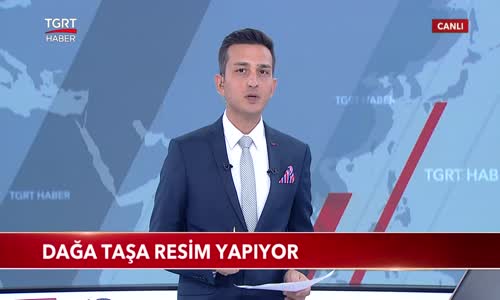 Dağa Taşa Resim Yapıyor