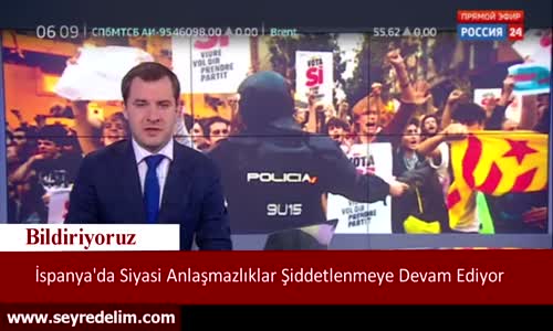 İspanya'da Siyasi Anlaşmazlıklar Şiddetlenmeye Devam Ediyor 