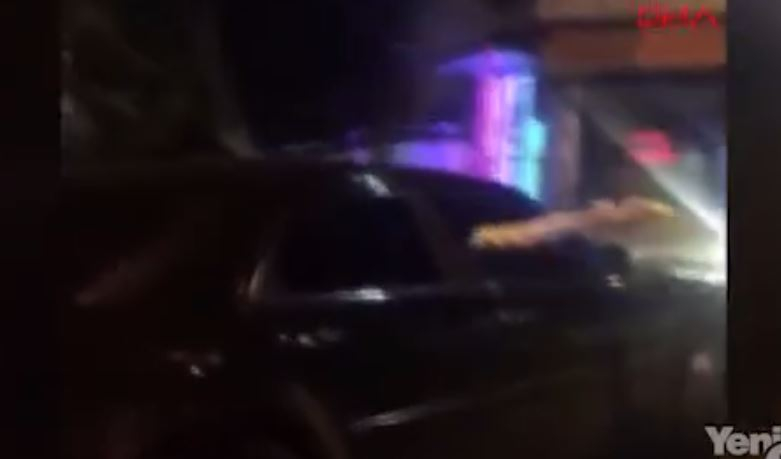 Kahvehaneye Silahlı Baskın Kamerada