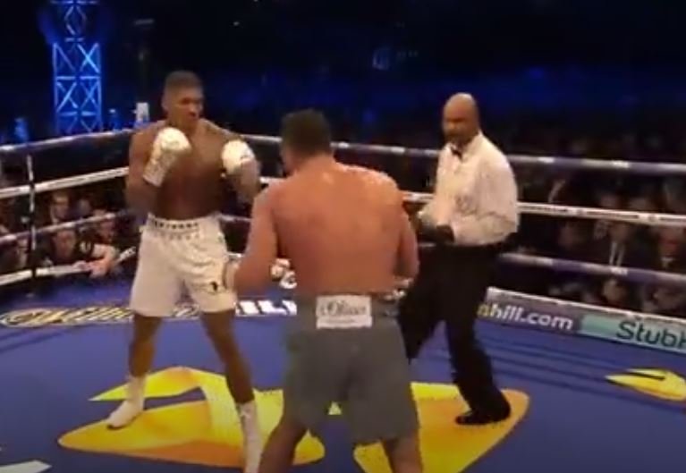 Anthony Joshua, Wladimir Klitschko'yu Devirdi İzle