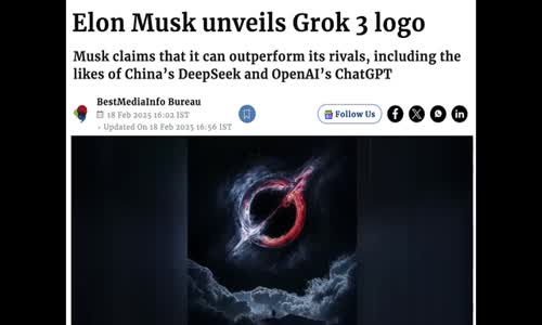 SATURN X! ELON MUSK S A.I. BEAST GROK LOGO PROVES THAT HE WORSHIPS SATAN AND THE ANTICHRIST!