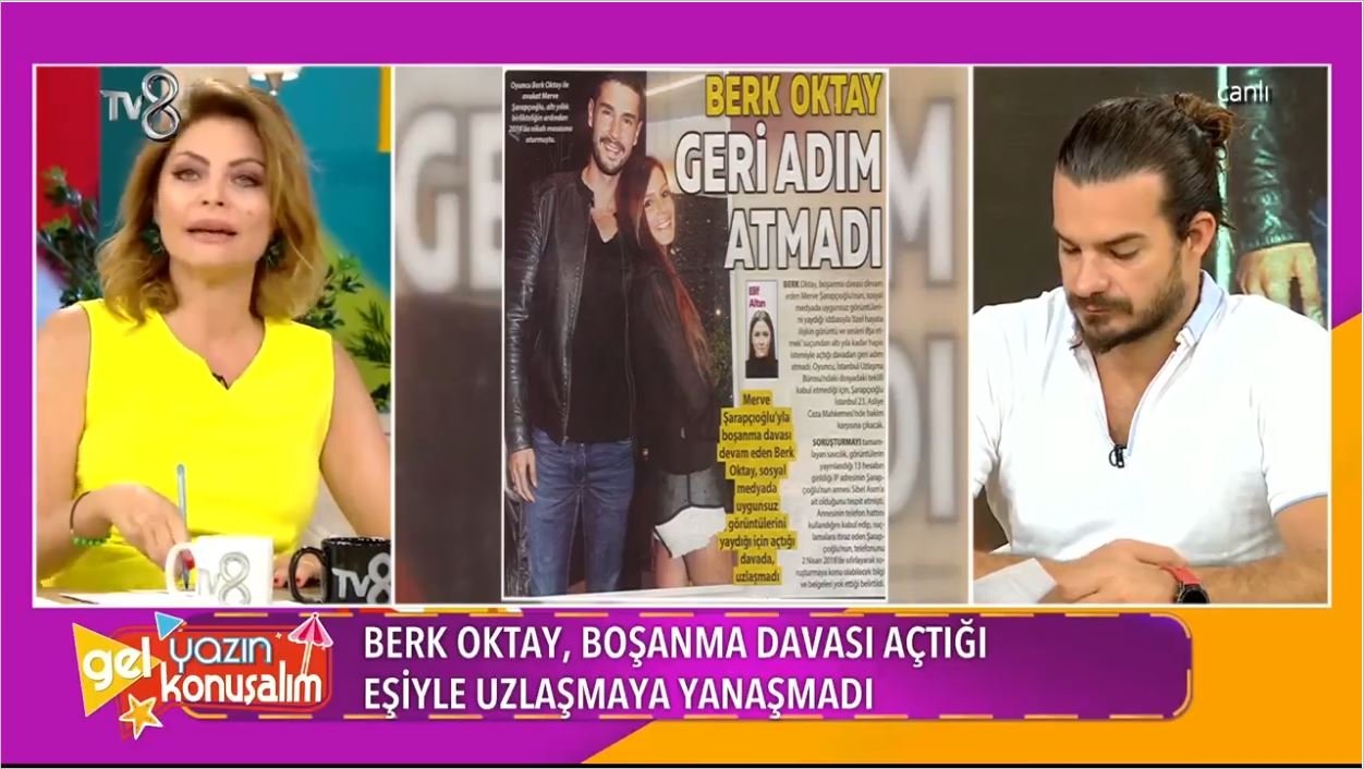 Berk Oktay İle Eşi Boşanma Konusunda Uzlaşamadılar