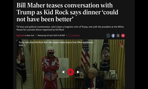 THEY LIVE, MAGA SLEEPS! KID BOHEMIAN GROVE ROCK & THE PIZZA MAN VISIT TRUMP AT THE WHITE HOUSE!