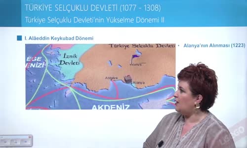 EBA TARİH LİSE - TÜRKİYE TARİHİ - TÜRKİYE SELÇUKLU DEVLETİ - TÜRKİYE SELÇUKLU DEVLETİ'NİN YÜKSELME DÖNEMİ II