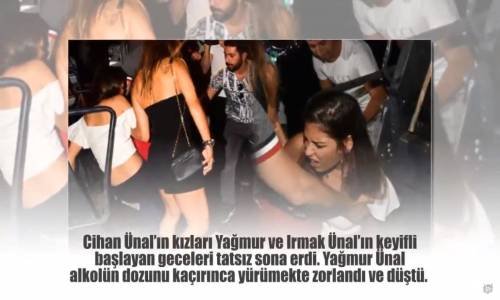 Türkan Şoray'ın Kızı Yağmur İle Irmak Ünal'ın Çöp Kamyonlu Gecesi