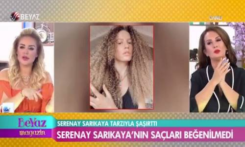 Serenay Sarıkaya'nın Saçları Sosyal Medyada Olay Oldu
