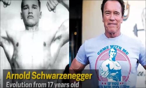 Arnold Schwarzenegger - 17 Yaşından 70 Yaşına Kadar Resimlerle Hayatı