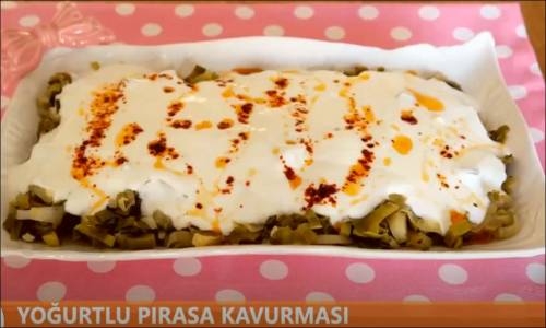 Yoğurtlu Pırasa Kavurması 