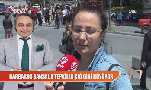 Barbaros Şansal'a Vatandaştan Büyük Tepki!