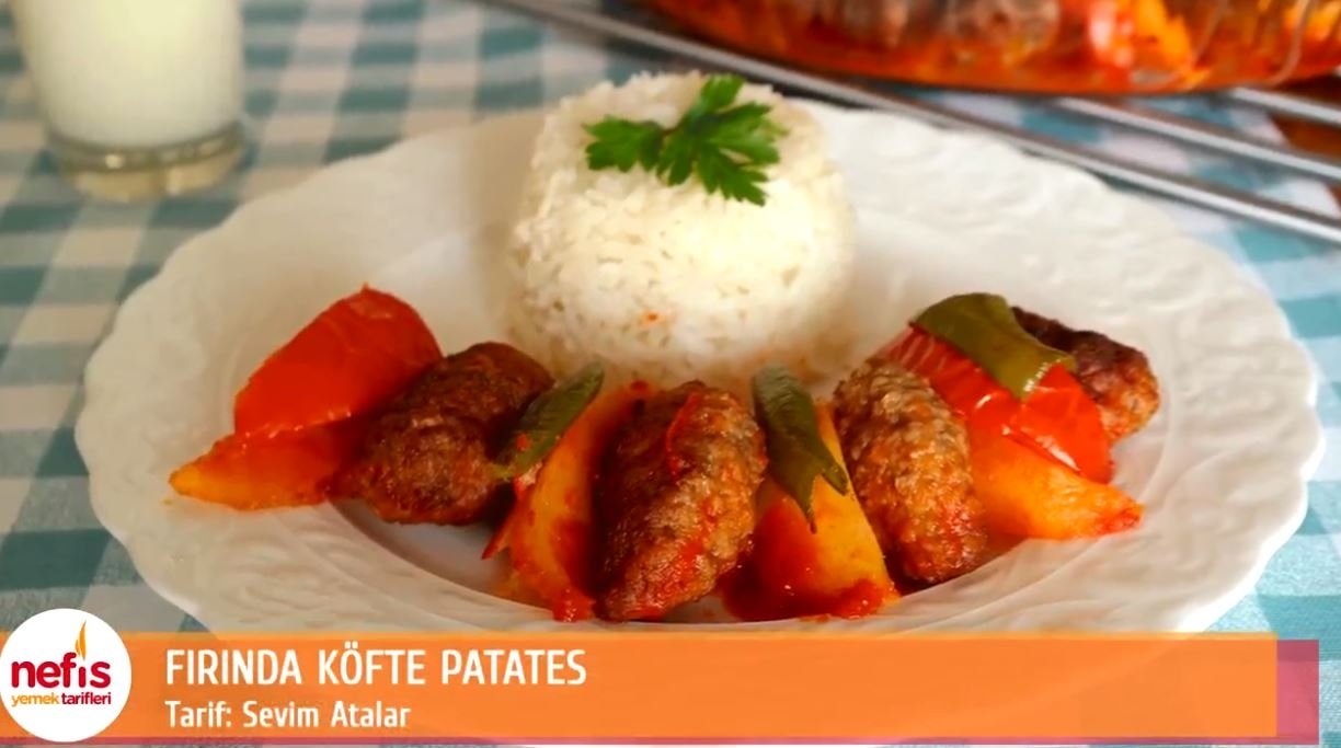 Fırında Köfte Patates