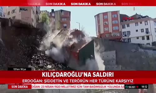 Canlı Yayında Çöken Bina - İstanbul