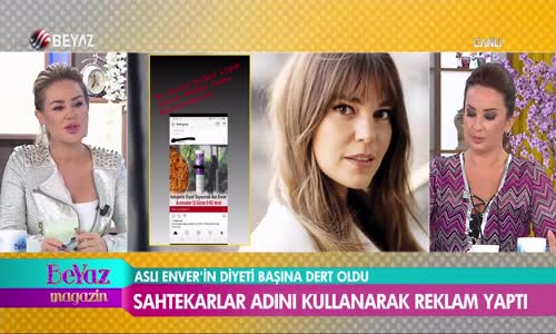 Aslı Enver'in Diyeti Başına Dert Oldu