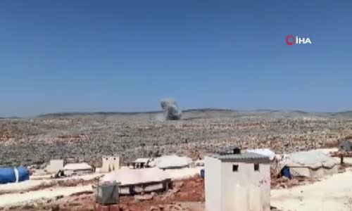 Rus savaş uçaklarından İdlib'e hava saldırısı 