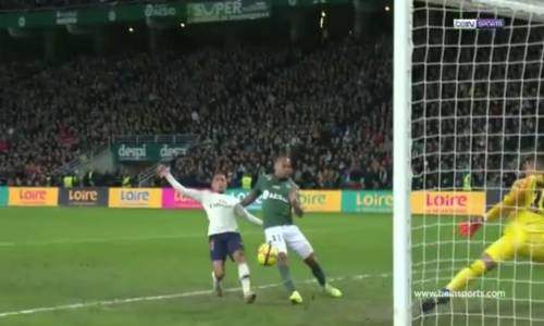 St Etienne 0 - 1 Paris SG Maç Özeti İzle