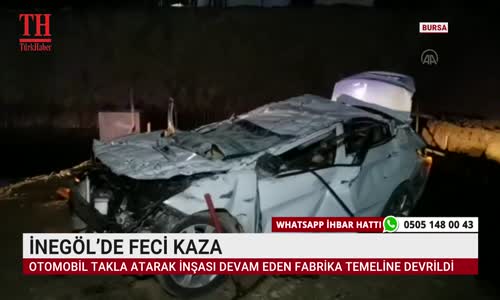 İNEGÖL’DE FECİ KAZA