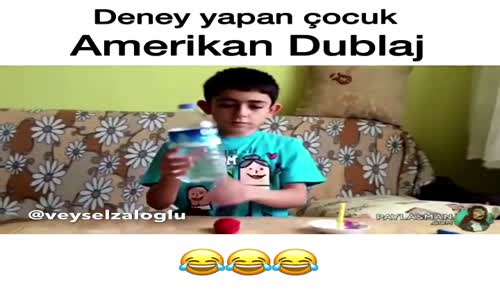 Deney Yapan Çocuk - Amerikan Dublaj