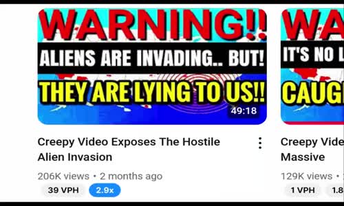 Creepy Video Exposes The Hostile Alien Invasion