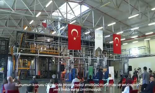 Ortadoğu ve Kuzey Afrika'nın ilk ve tek Biyoteknoloji Fabrikası, LIVZYM'i açtık