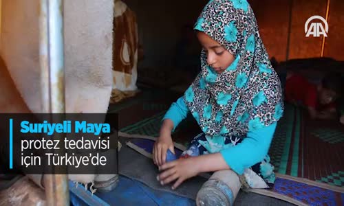 Suriyeli Maya Protez Tedavisi İçin Türkiye'de