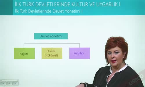 EBA TARİH LİSE İLK TÜRK DEVLETLERİ - TÜRKLERDE DEVLET YÖNETİMİ I