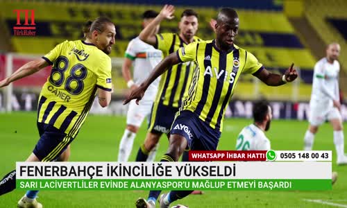FENERBAHÇE İKİNCİLİĞE YÜKSELDİ 