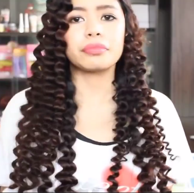 Kıvırcık Saç Yapmayı Birde Pipetle Deneyin-İlginç!!