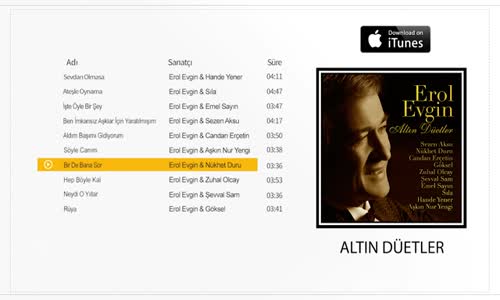 Erol Evgin & Nükhet Duru - Bir De Bana Sor