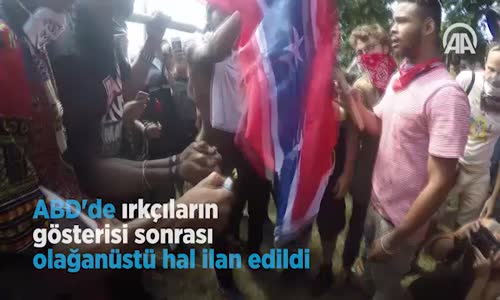 Abd'de Irkçıların Gösterisi Sonrası Olağanüstü Hal İlan Edildi 