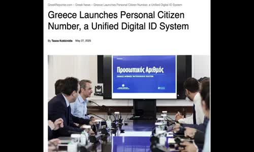 GOVERNMENTS BEGIN ROLE OUT OF PERSONAL CITIZEN NUMBERS AS THE KEY TO UNLOCK ALL PUBLIC TRANSACTIONS!