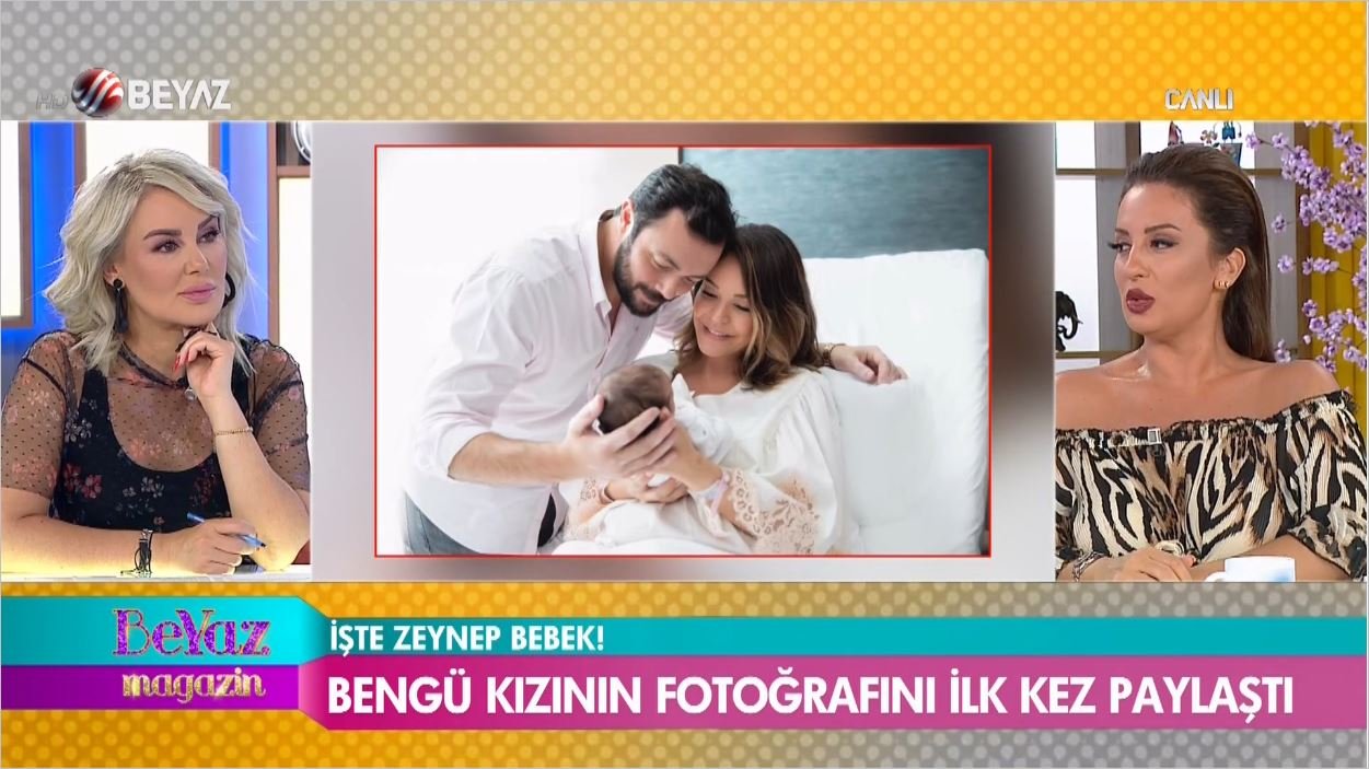 Bengü Kızının Fotoğrafını İlk Kez Paylaştı