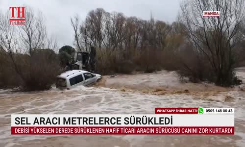 SEL ARACI METRELERCE SÜRÜKLEDİ 