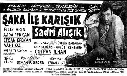 Şaka ile Karışık 1965 Türk Filmi İzle
