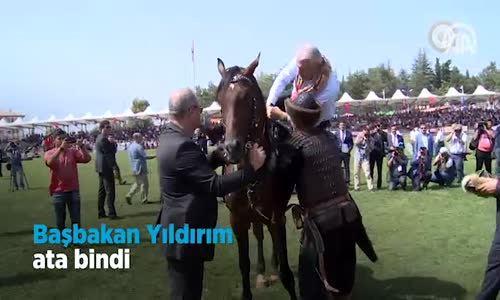 Başbakan Yıldırım Ata Bindi 