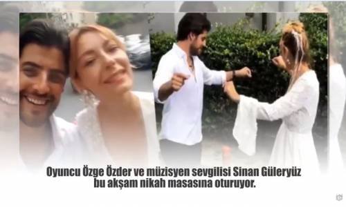 Ünlü Çiftin Mutlu Günü Evleniyorum