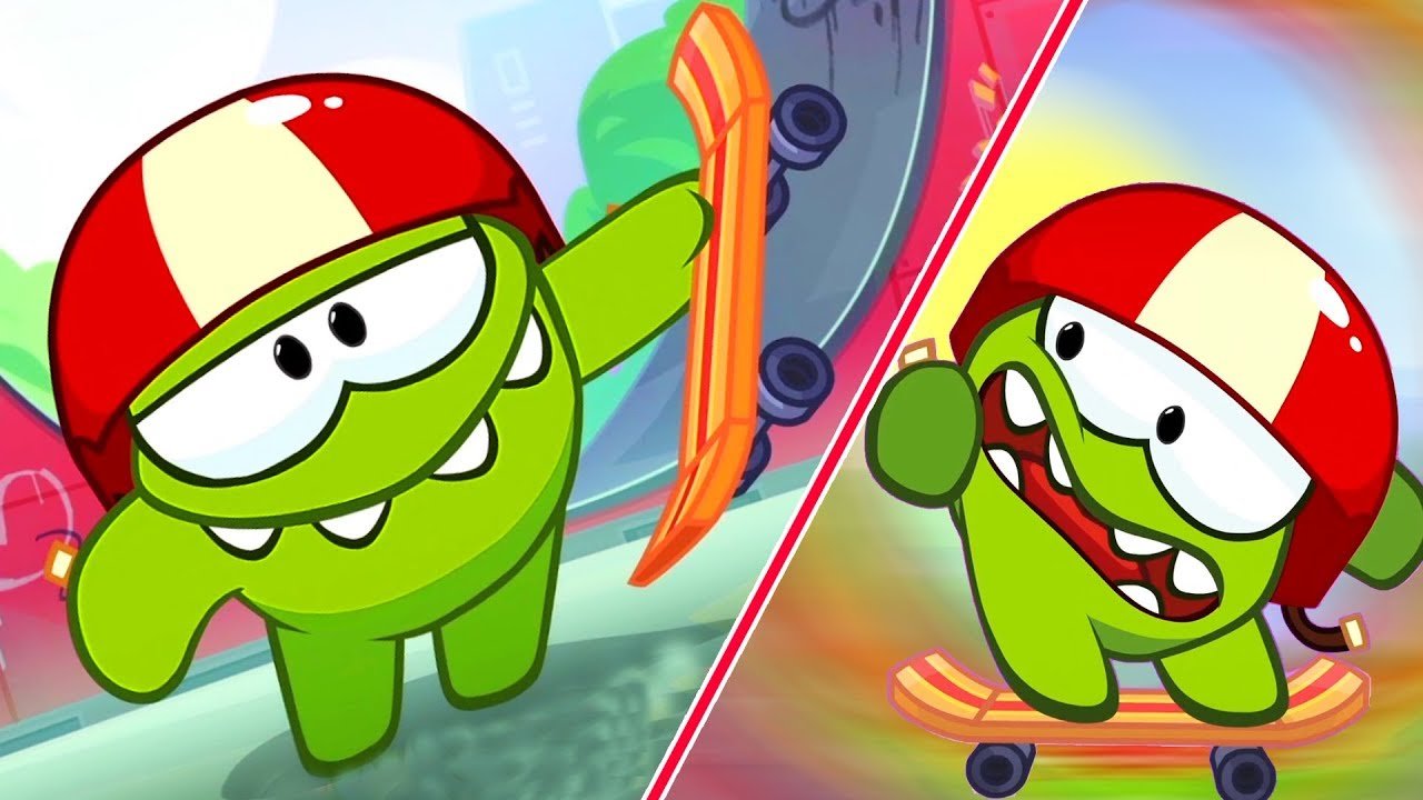 Om Nom Hikayeleri - Kaykay Yapmak