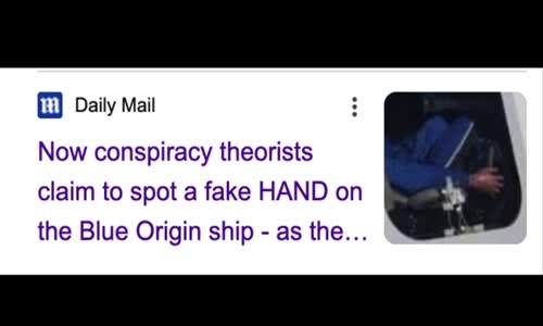 WHEN MANNEQUINS GO TO SPACE! THE OVERWHELMING EVIDENCE OF BLUE ORIGINS SPACE PSYOP KEEPS PILING UP!