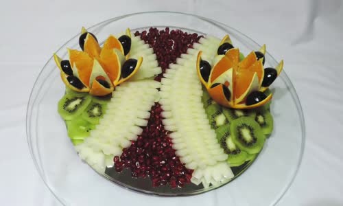 Meyve Tabagı Süslemesi -Görülmeye Deger